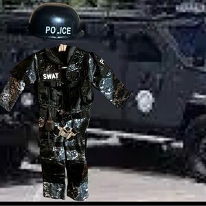 Teetot SWAT costume w/ Accesories Size 3-4.